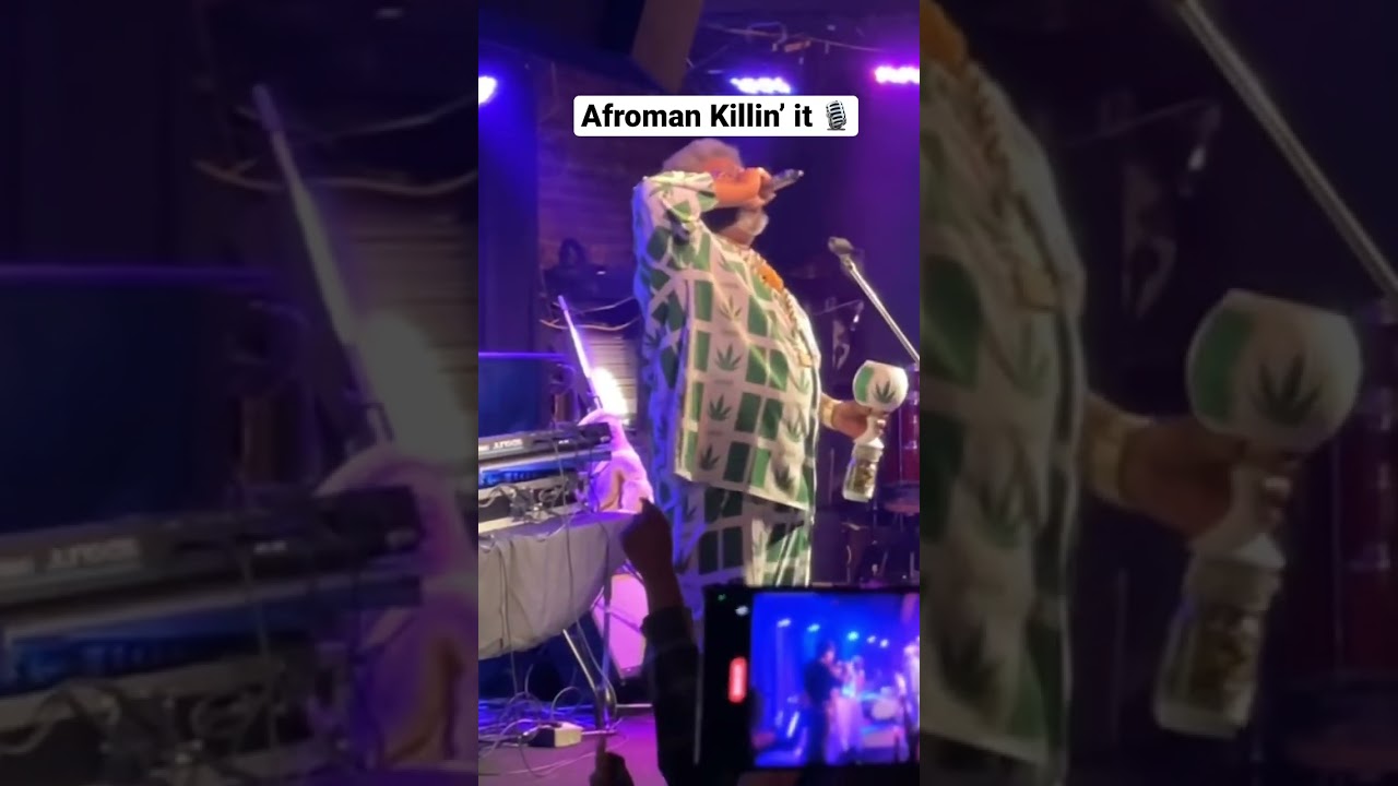 Afroman Performing &ldquo;Because I got High&rdquo; Live on Stage #afroman #konfidential #shorts