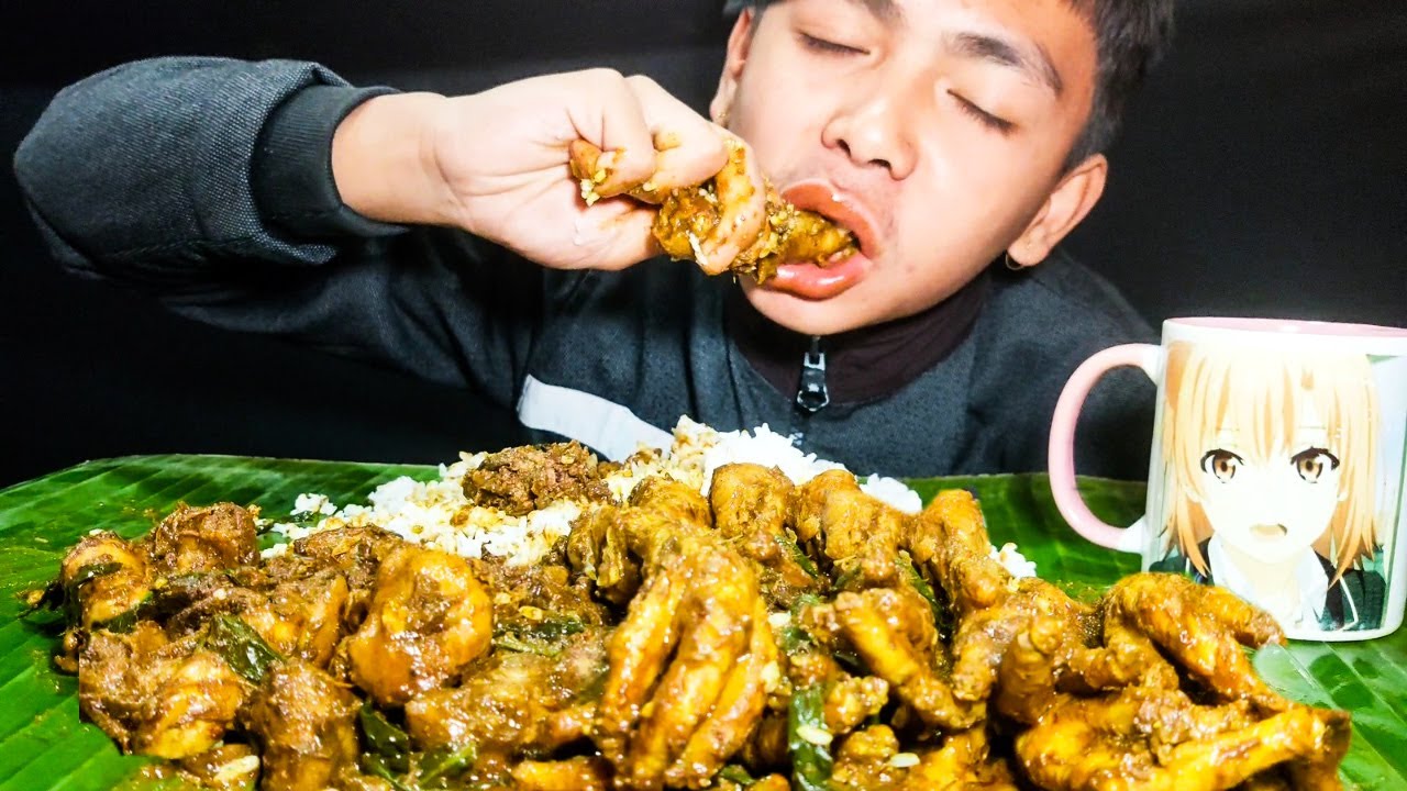 CHICKEN FEET,LIVER,GIZZARD MUKBANG