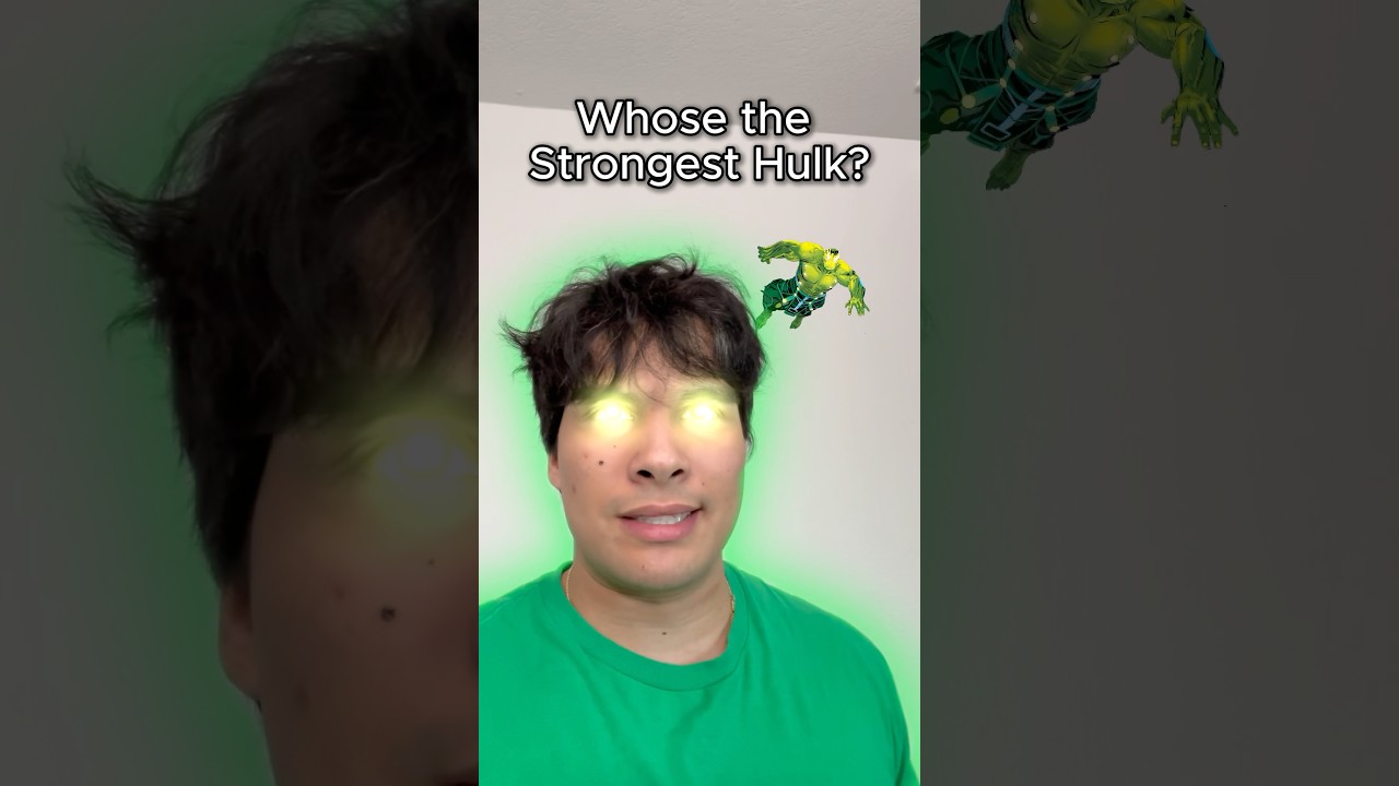 Whose the STRONGEST Hulk #hulk #comics #marvelcomics #marvel