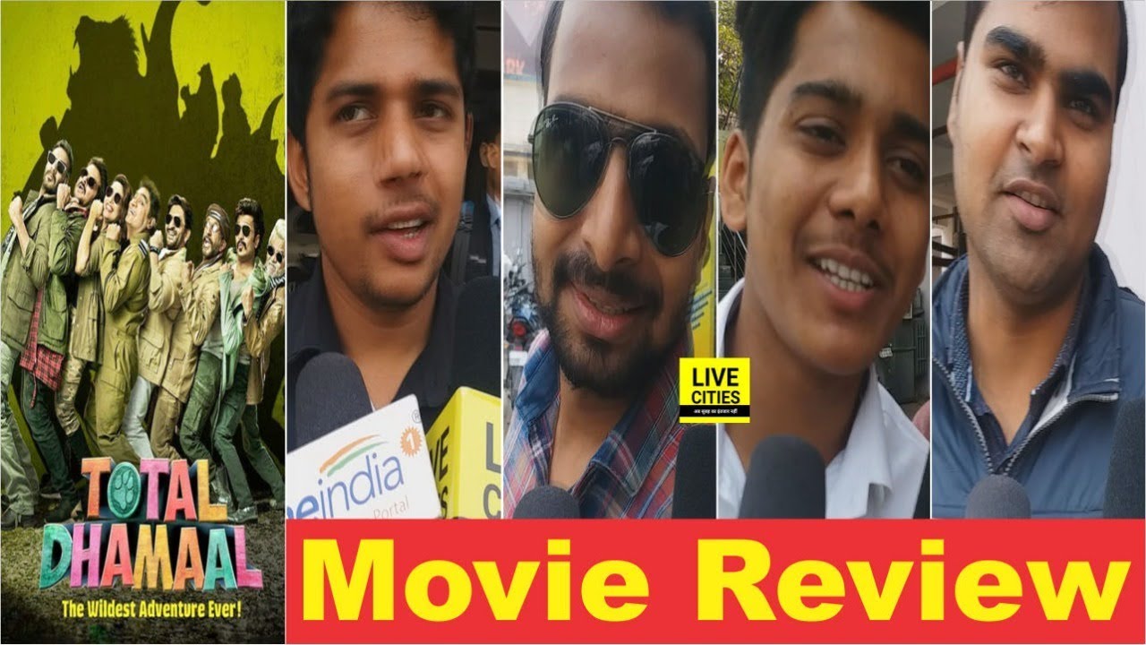 Total Dhamaal  Movie Public Review | Ajay Devgan | Madhuri Dixit , Anil Kapoor | LiveCities