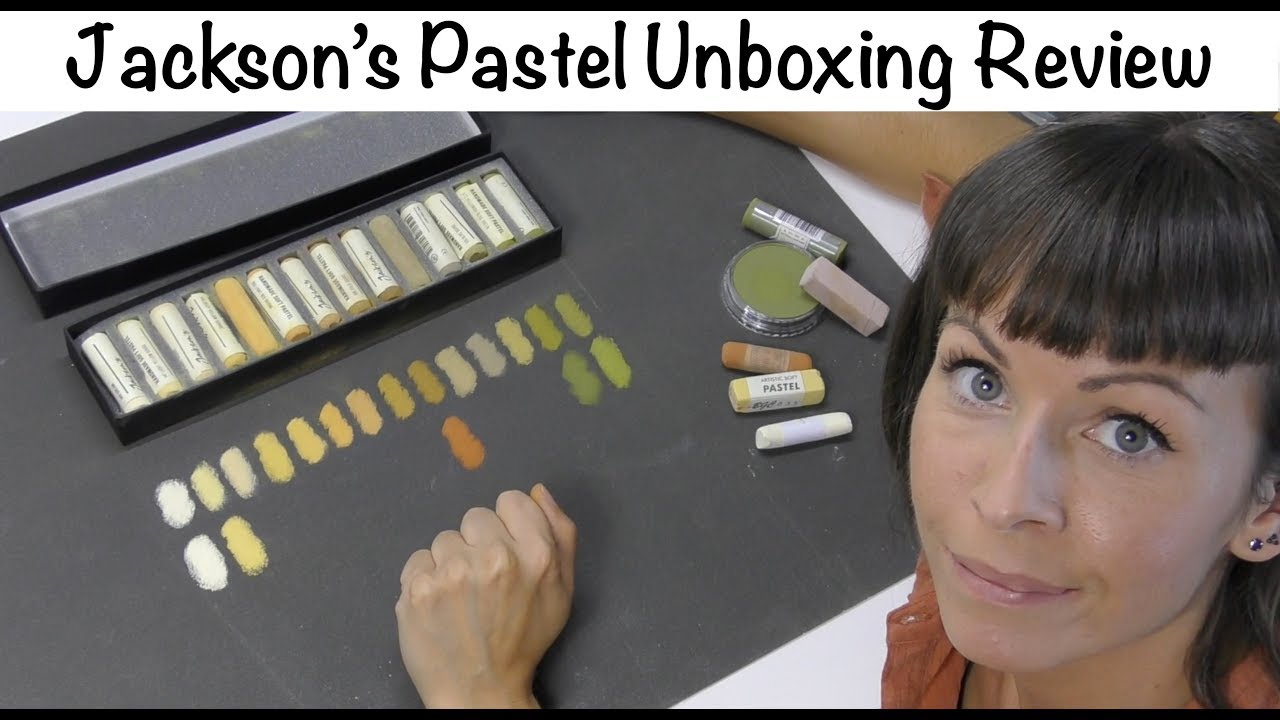 Jackson's Pastels Unboxing and Review