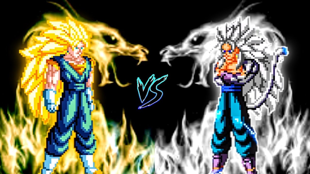 Super Vegito AI (New) VS Super Vegito SSJ5 in Jump Force Mugen🔥