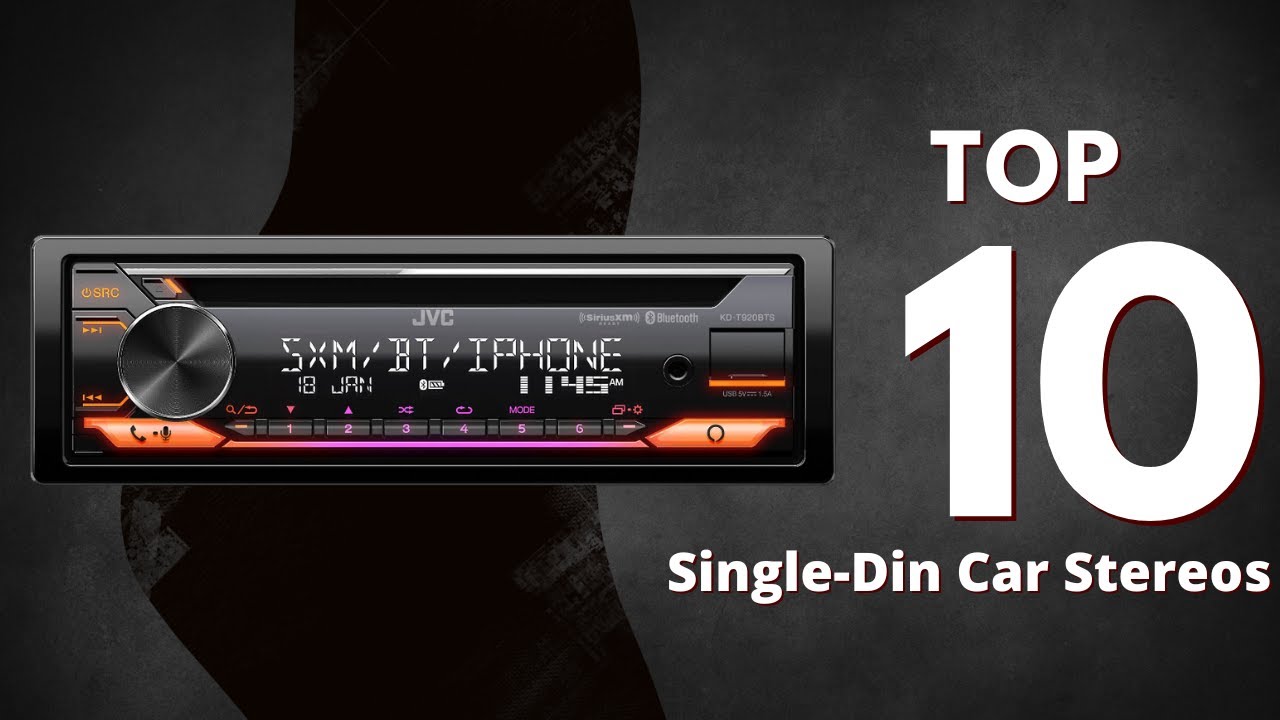 2025's BEST SINGLE-DIN CAR STEREO RECEIVERS [TOP 9 Single Din Head Units]