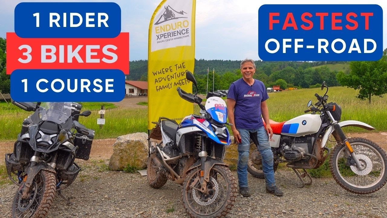 BMW 1300GS против R80 G/S — внедорожные гонки с гонщиком команды GS Trophy Нико Векером