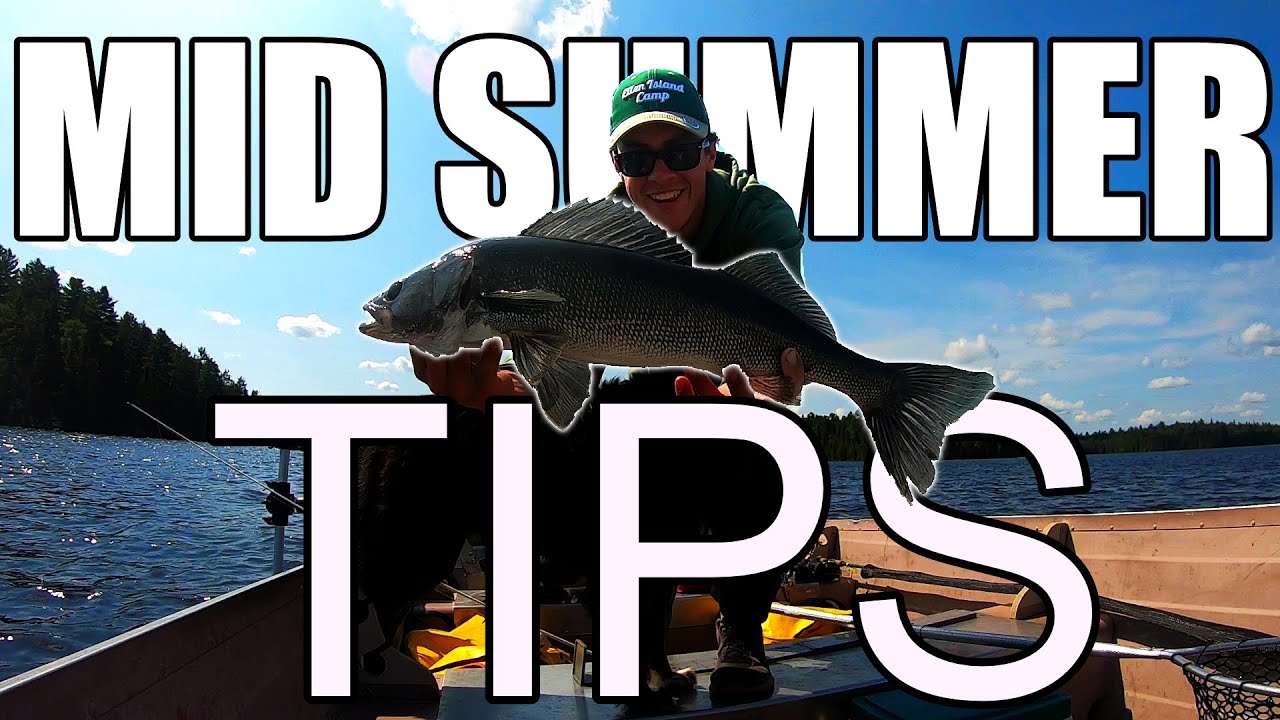 HOW TO Catch TOUGH Mid-Summer Walleye!