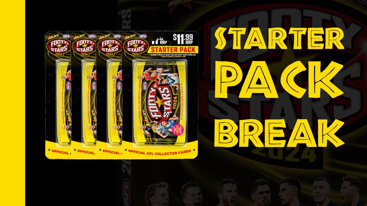 2024 AFL Select Footy Stars Starters Pack Break #aflcards #selectfootball #selectfootycards