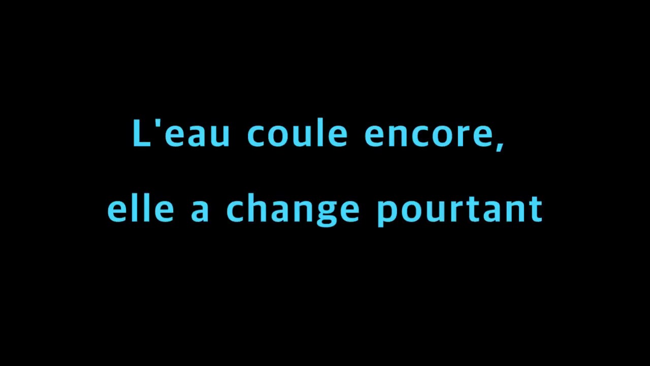#샹송배우기. Plaisir  D'amour (사랑의 기쁨) - 나나무스꾸리 / 한글독음(더보기란 참고)