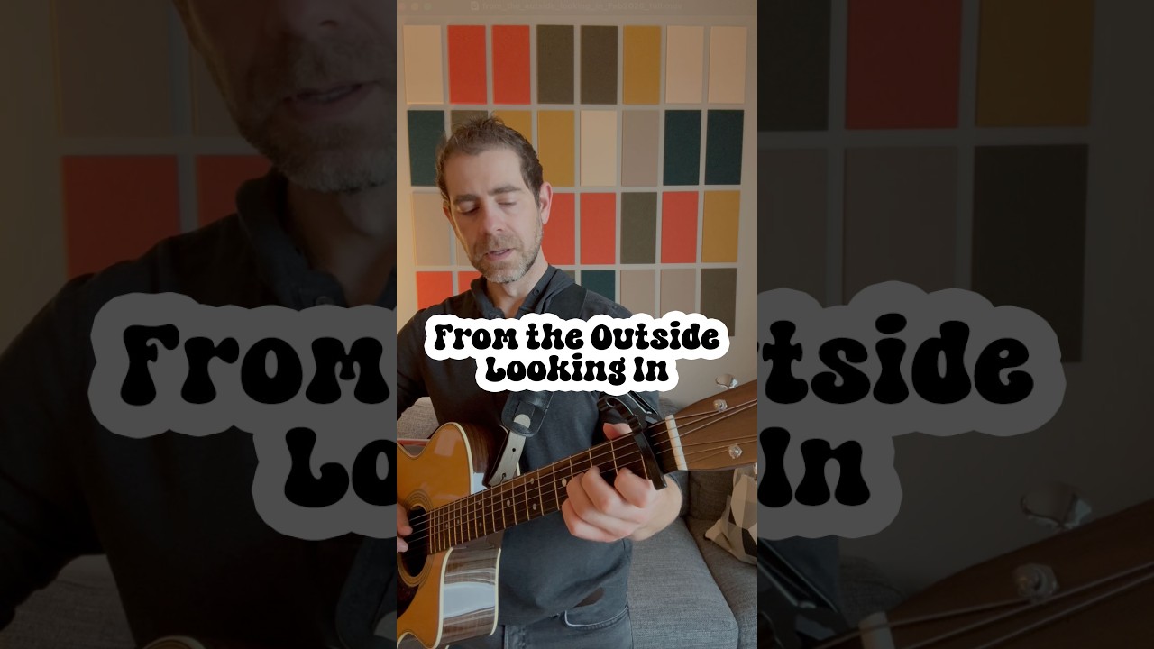 Full Video: ‘From the Outside Looking In’ 📱 | Mike Bass, Original, Indie Folk