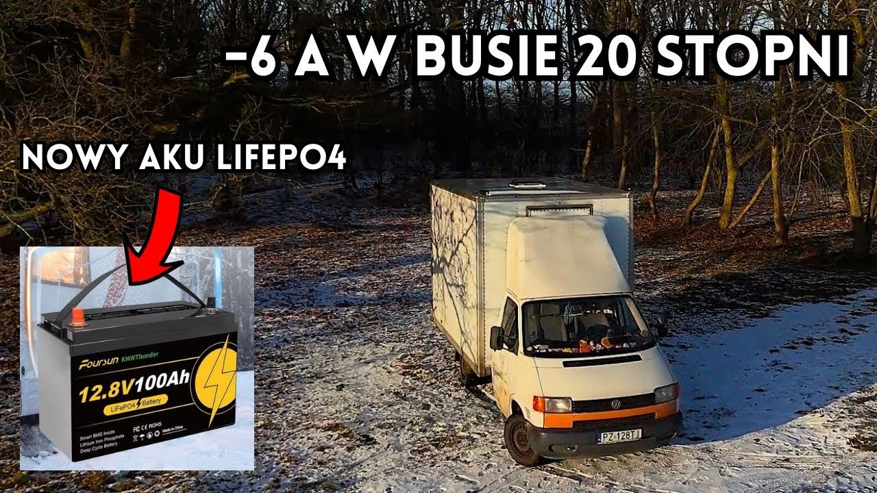 Spokojny lifestyle w busie 🚐 Kawa, prosty posiłek i test akumulatora LiFePO4