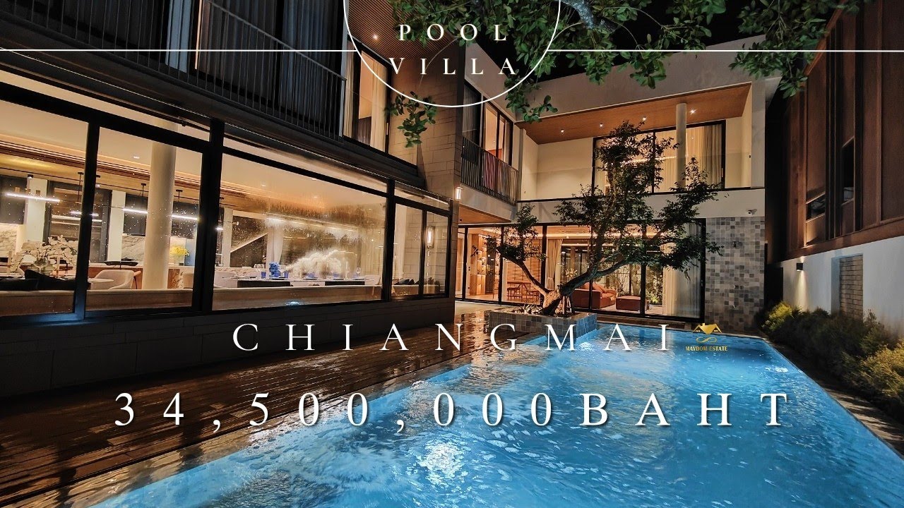 (ขายแล้ว)EP. 54❗ขายบ้านเชียงใหม่ ตกแต่งอย่างสวยงาม เดินทางไปสนามบิน 15นาที    (34.5 ล้านบาท)