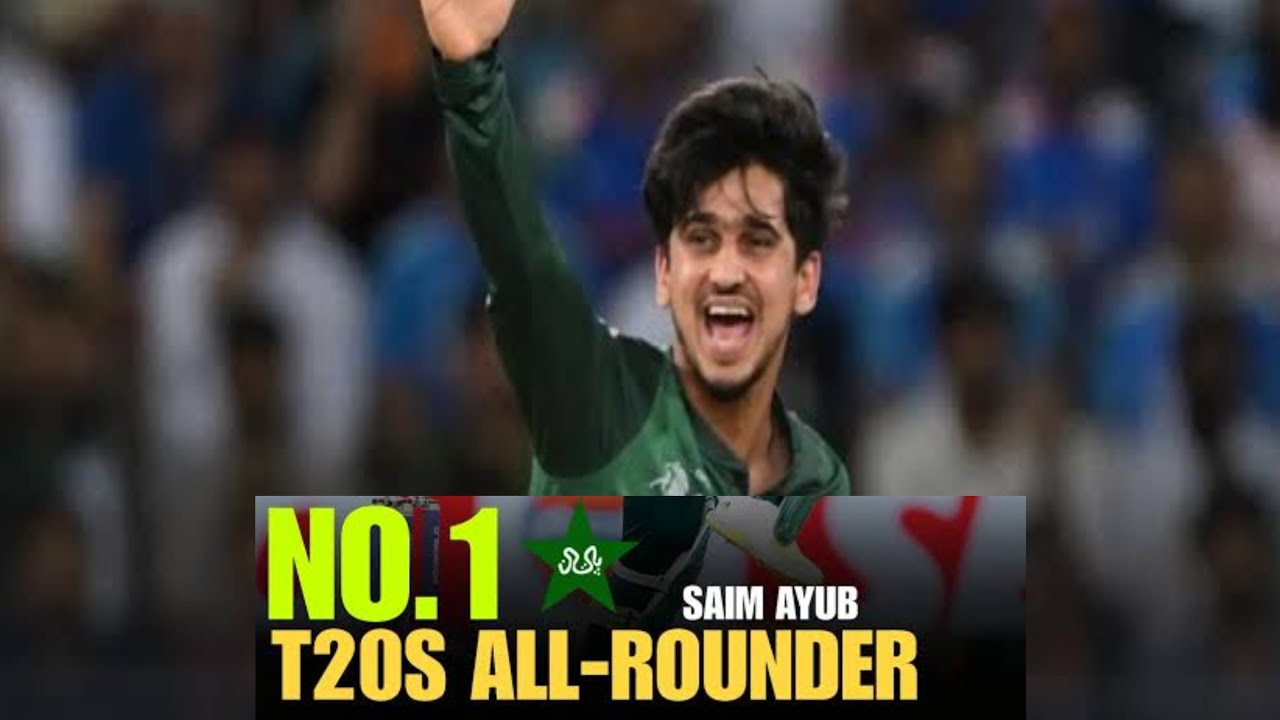 khelo Pakistan is live! Saim has overtaken Sikandar Raza to become world’s No.1 T20I all-rounder 🇵🇰