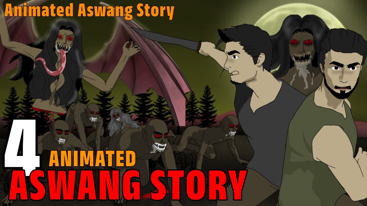 4 ANIMATED ASWANG STORY| PINOY ANIMATION| COMPILATION STORY
