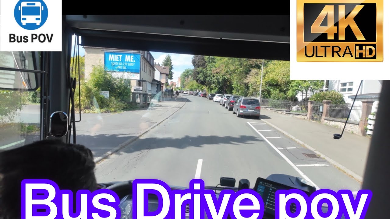 ❌ POV: Driving a City Bus in Germany | Real Bus Driver Experience in 4K#pov #busdrivergermany#driver