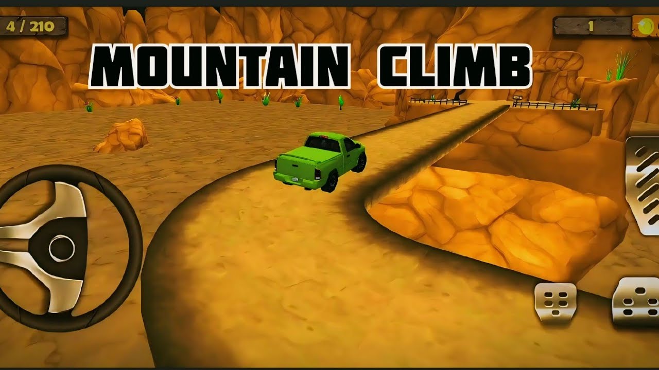Impossible Mountain Climb Challenge 🚗⛰️ | Can I Reach The Top? 😱 #gaming