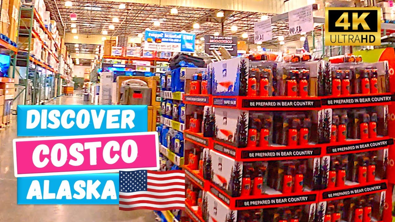 🇺🇸 Посетите магазин Costco в городе Анкоридж, штат Аляска, США [Видео 4K]