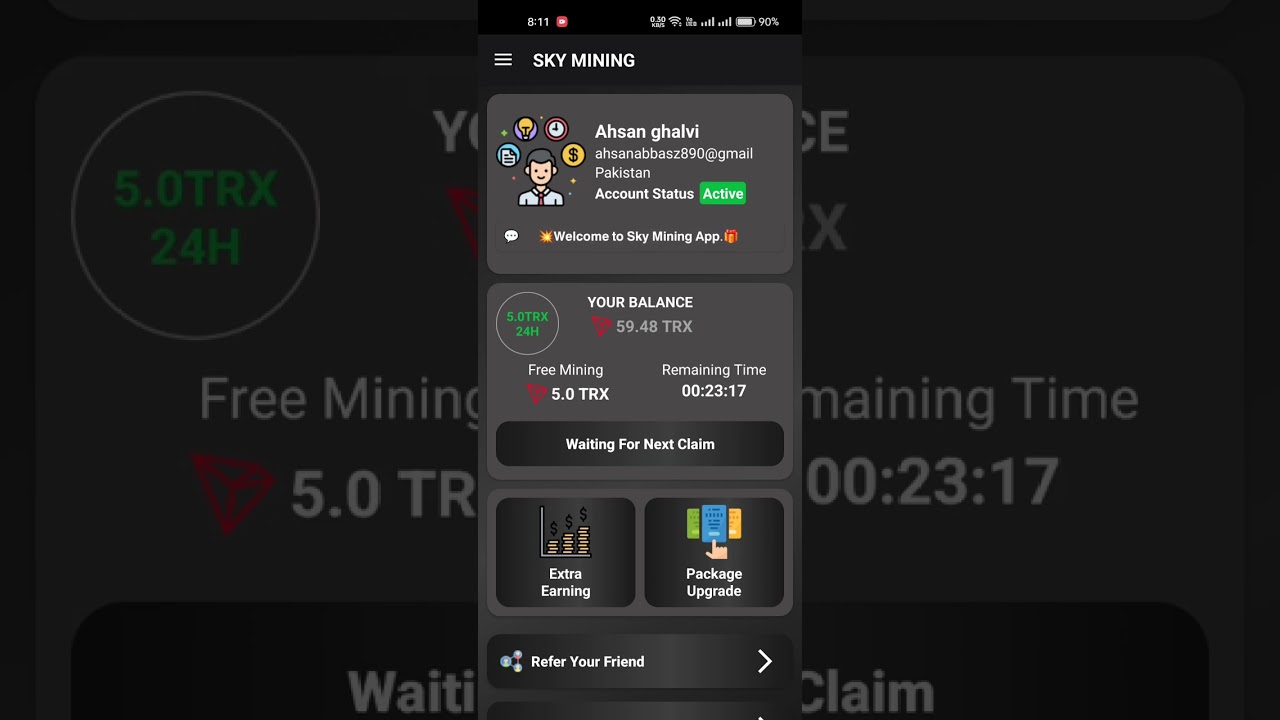 sky mining app withdrawal request not accepted #online #update #withdraw #viral #earnmoneyonline