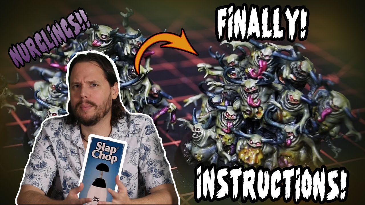 Simple SLAPCHOP! Level Up Your Painting - Nurglings | Age of Sigmar