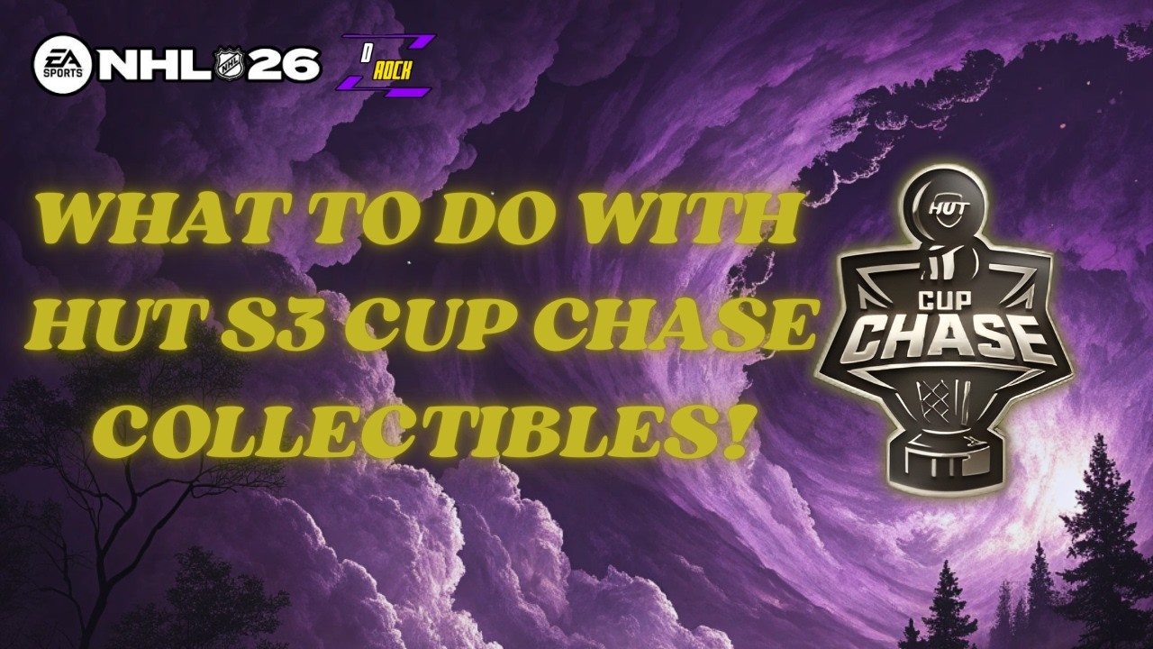 WHAT TO DO W/ YOUR SEASON 3 CUP CHASE COLLECTIBLES IN NHL 26 HUT | BEST TRADE-IN SETS TO COMPLETE 