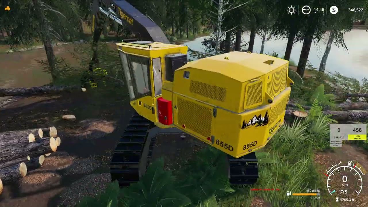 FS19 (Logging on Kalador) Cutting 6m Pulpwood (EP24)