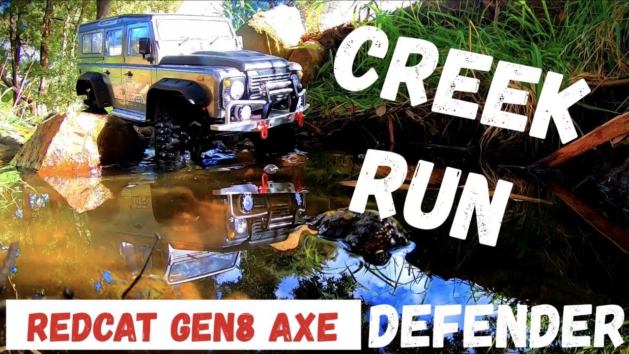 REDCAT GEN8 AXE Vs MINERVA CREEK RUN | Injora Hard Body | Fully Upgraded | (@IDORC