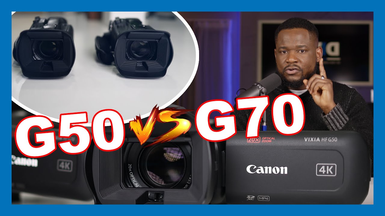 The difference between Canon Camcorders VIXIA HF G50 and G70: What to buy in 2023