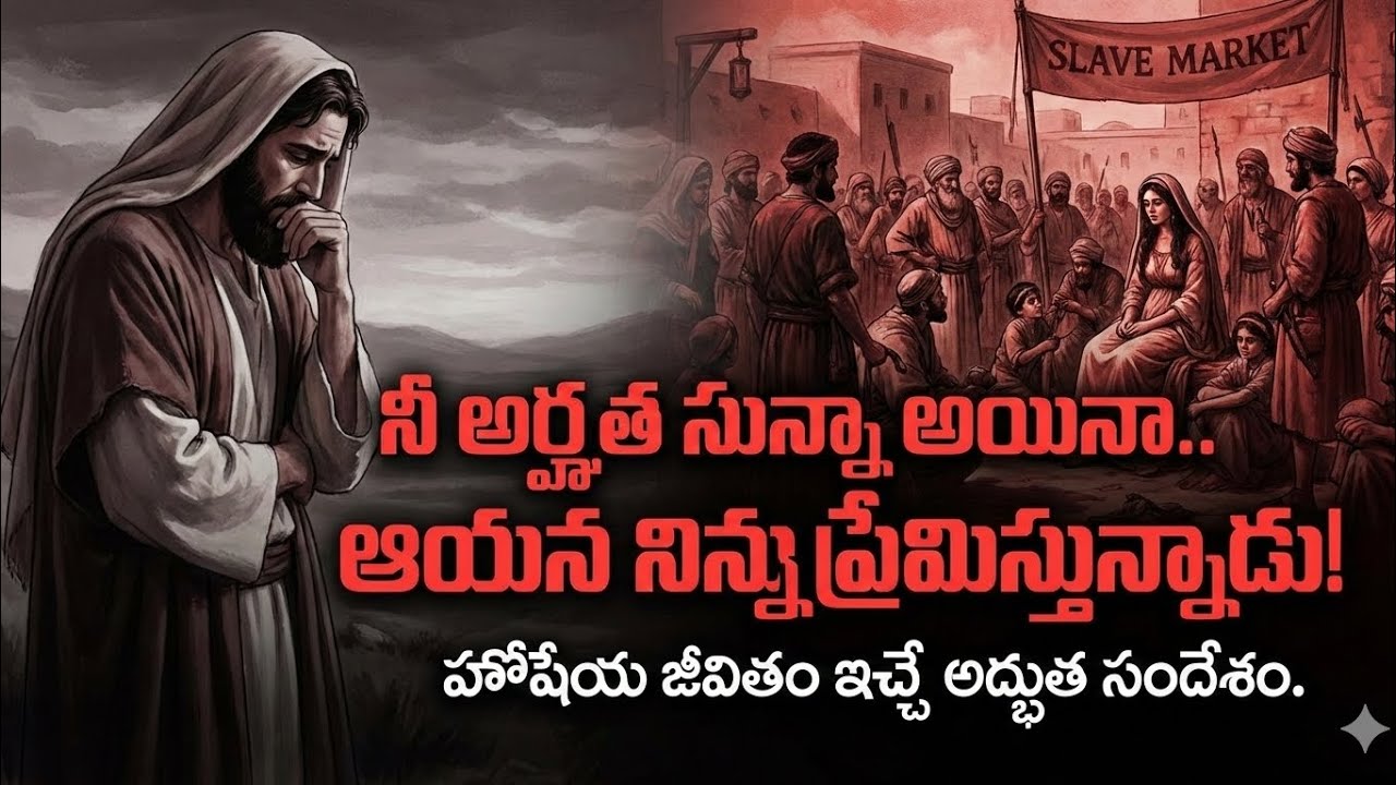 హోషేయ - గోమెరు: ఓ కన్నీటి గాథ! మనిషి నమ్మకద్రోహం - దేవుని అచంచల ప్రేమ | అనుదిన జీవవాక్కు 30.1.2026 |