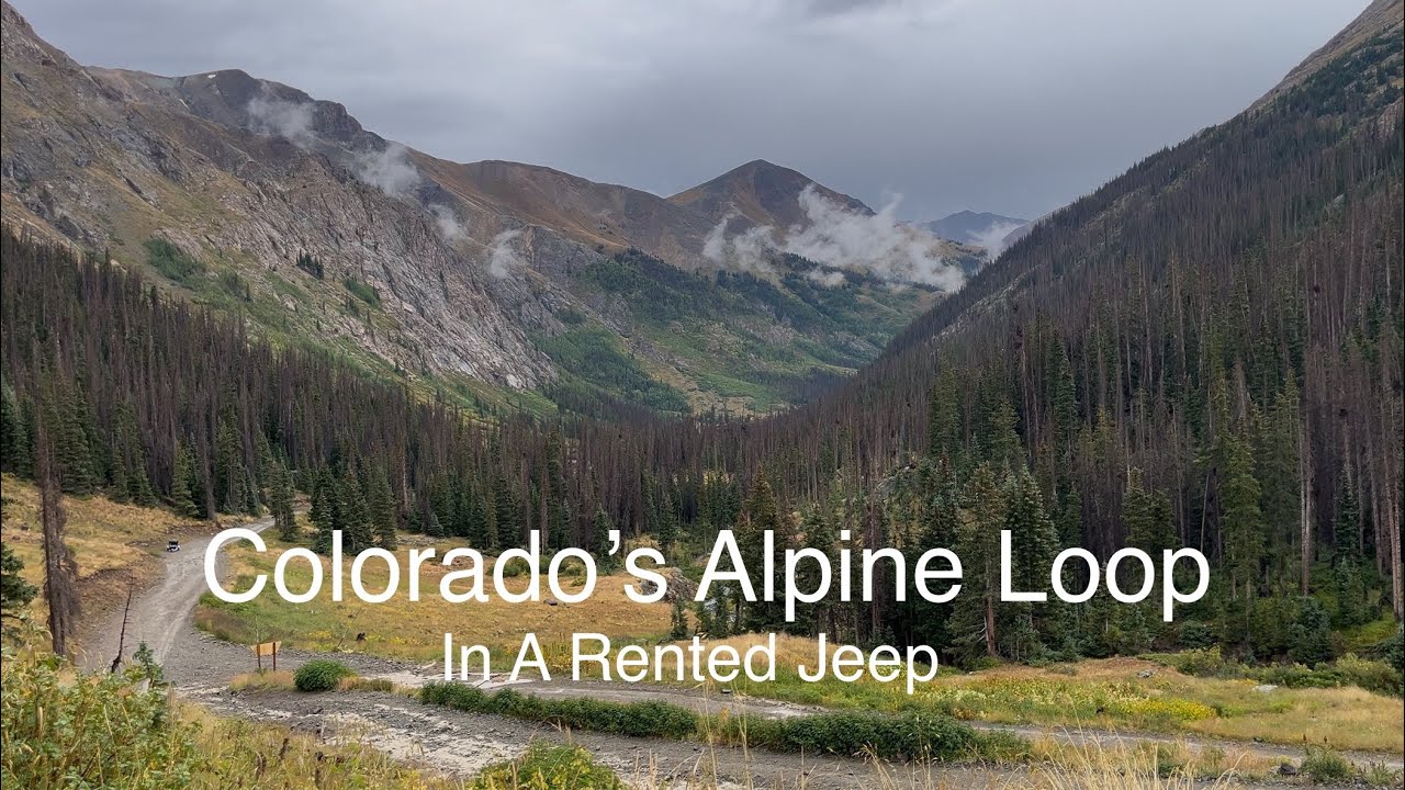 Alpine Loop in a RentedJeep 