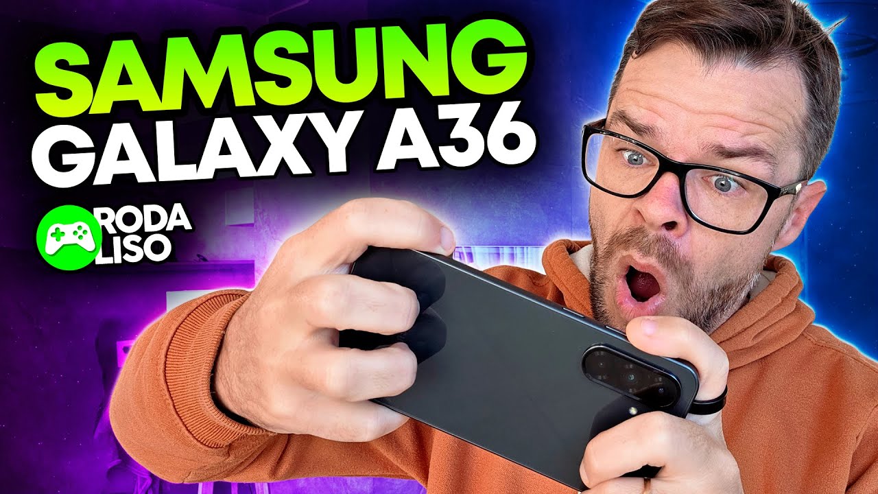 Samsung Galaxy A36: Teste de jogos pesados // RODA LISO