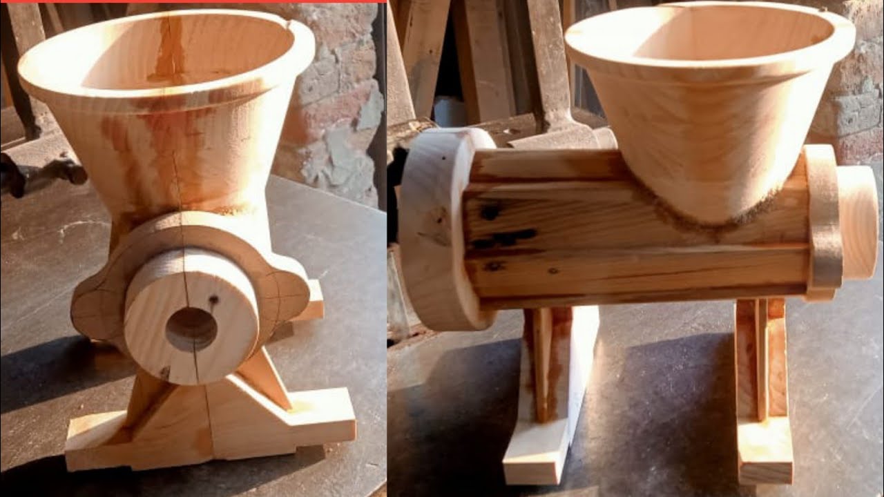 Qema masheen pattern wooden & aluminium