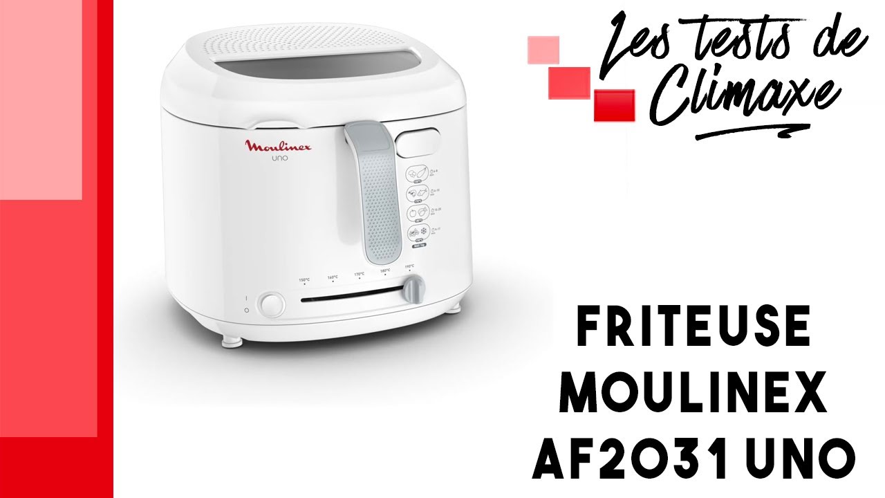 Test d'une friteuse Moulinex AF2031 Uno de 1,8L