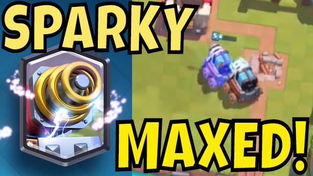SPARKY MAXED! Strategy, Gameplay, and Tips for Clash Royale's newest LEGENDARY Card!