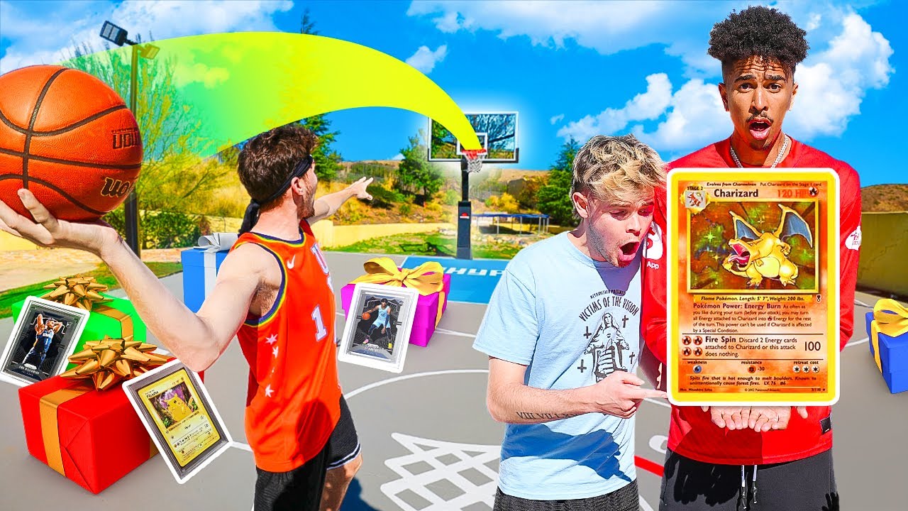 Make the Shot, Win Expensive Charizard Card!
