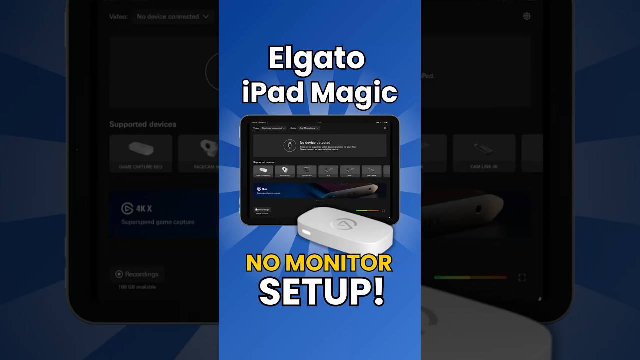 You Won't Believe How EASY Elgato Capture is on iPad in 2025