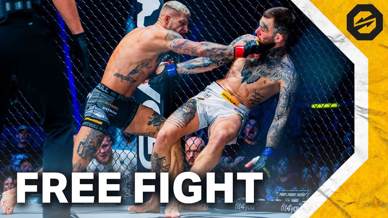 4 KOs in a row! 💥 ROUŠAL vs. FRY | FREE FIGHT | OKTAGON 79