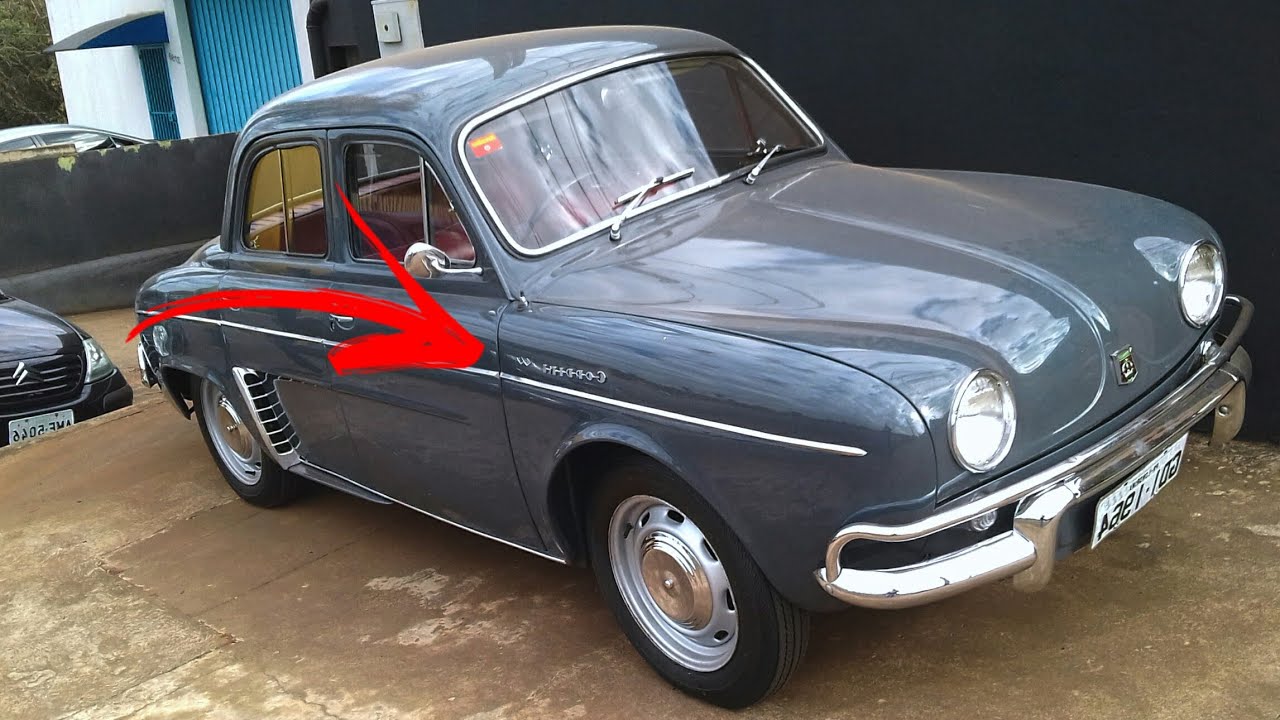⚠ RENAULT GORDINI 1964, CARRO IMPECÁVEL ⚠
