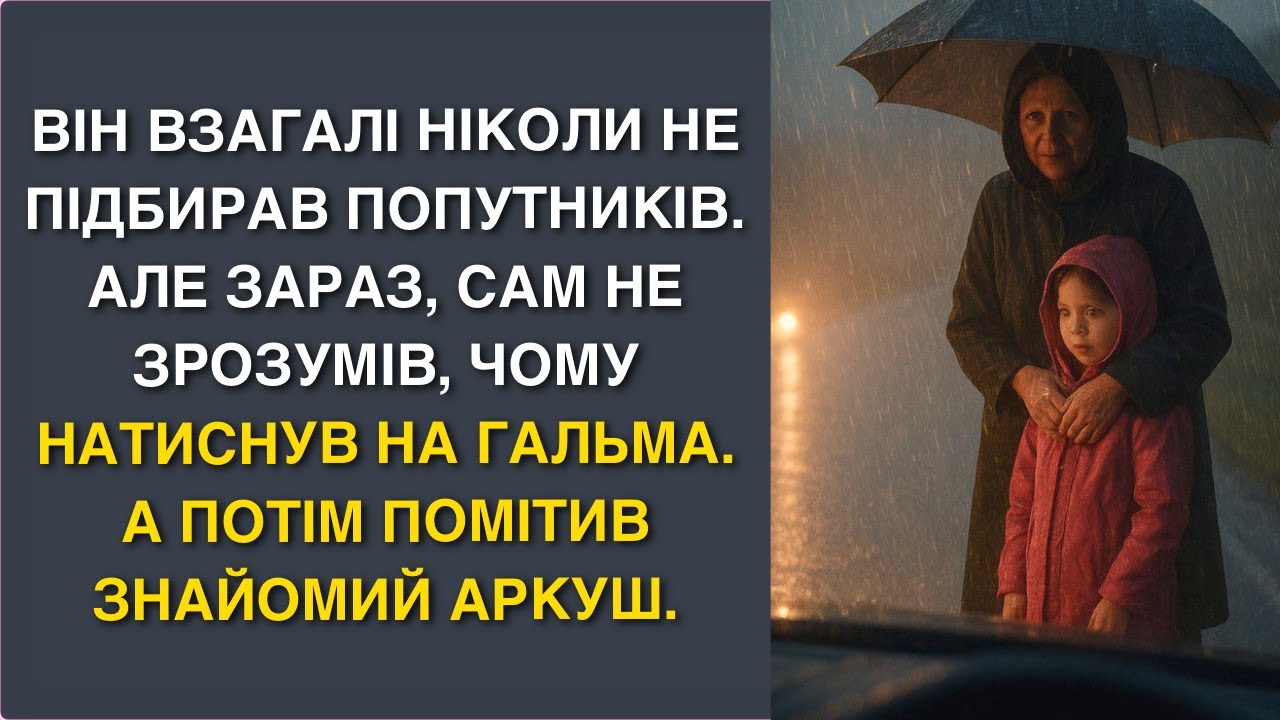Він взагалі ніколи не підбирав попутників. Але зараз, сам не зрозумів, чому натиснув на гальма....