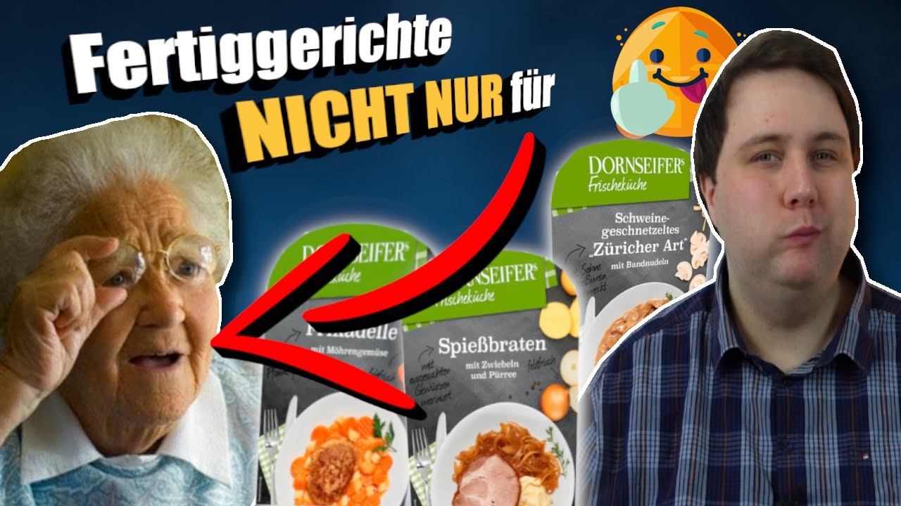 Dornseifer Frischeküche! 3 Fertiggerichte probiert. Frikadelle, Spießbraten und Geschnetzeltes. 😋