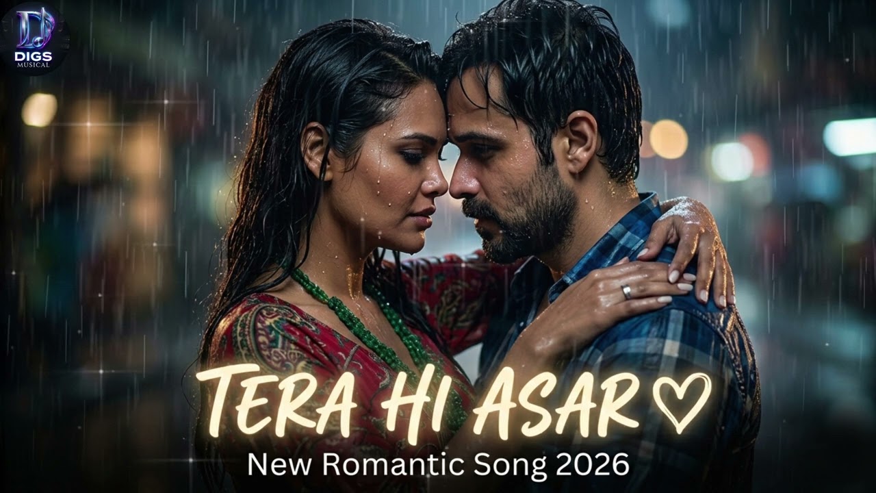 TERA HI ASAR ❤️ | New Romantic Rain Song 2026 | Digs Musical #RomanticSong#NewHindiSong