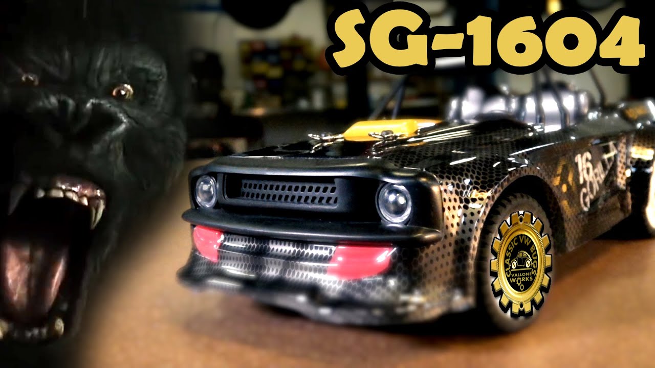 SG-1604 MINI ARRMA INFRACTION - AWESOME Cheap DRIFT RC Car - SG1603 1/16 Gorilla Run!