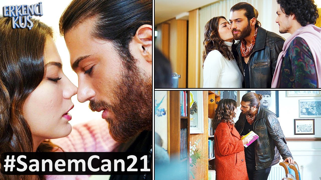 Erkenci Kuş 21. Bölüm Can❤Sanem Tüm Sahneleri