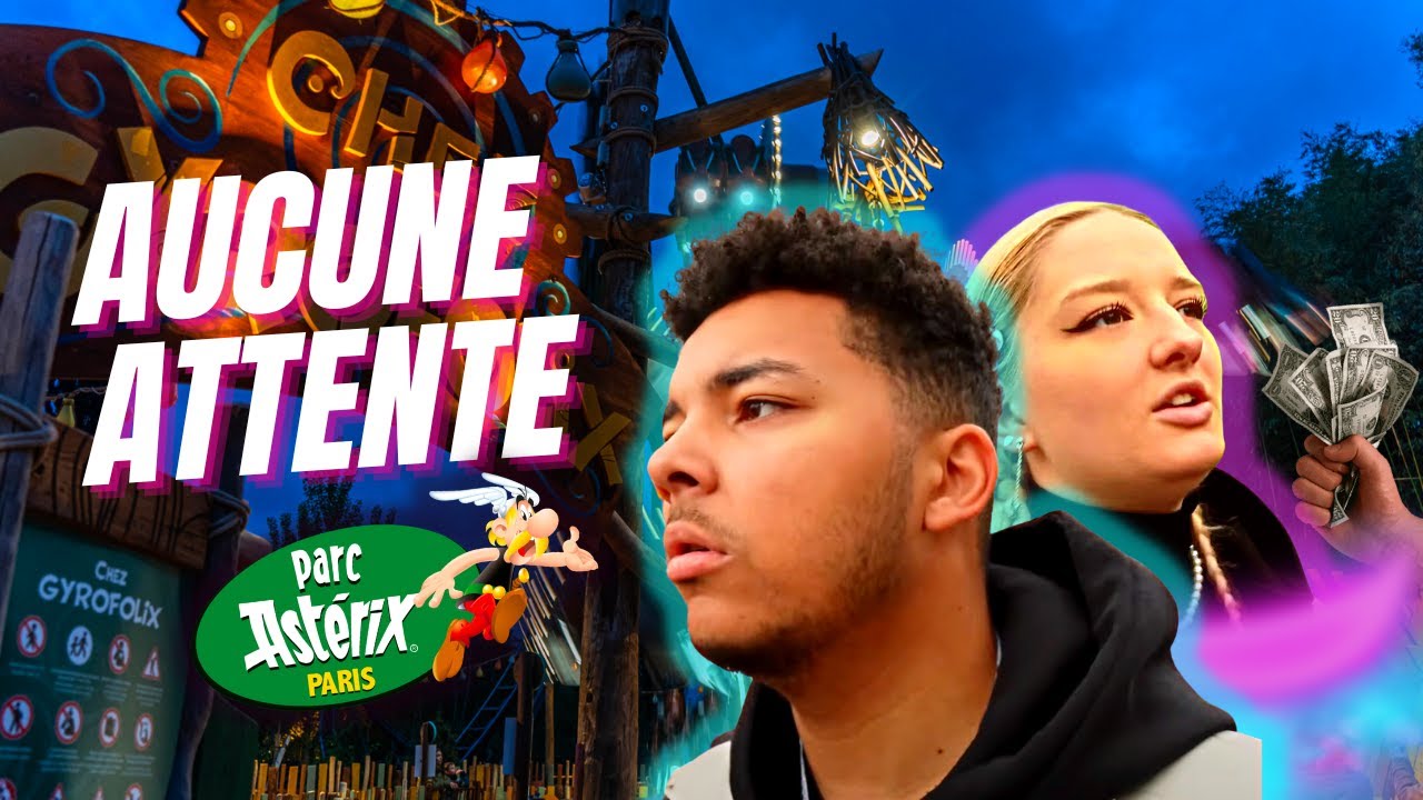 🎢 AUCUNE MINUTE D'ATTENTE AU PARC ASTERIX😳