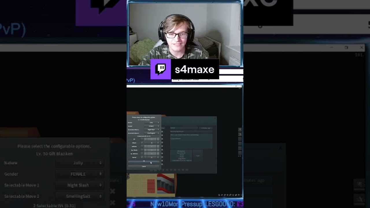 We Got The PvP Gift Blaziken!