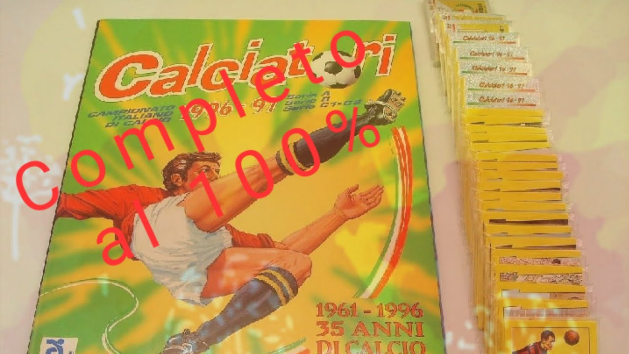 Album Calciatori Panini 1996 1997 Completo al 100%