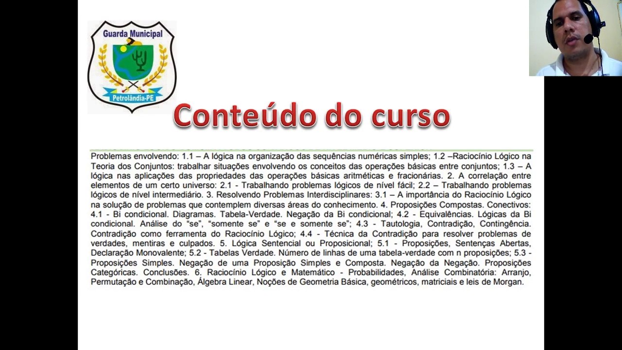 CONCURSO GUARDA MUNICIPAL DE PETROLÂNDIA PE
