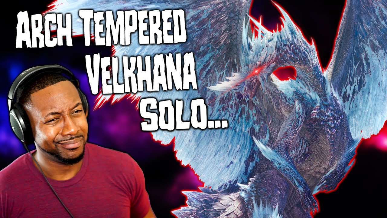 MHW Iceborne ∙ Arch Tempered Velkhana First Attempt Solo... [New Monster Reaction]