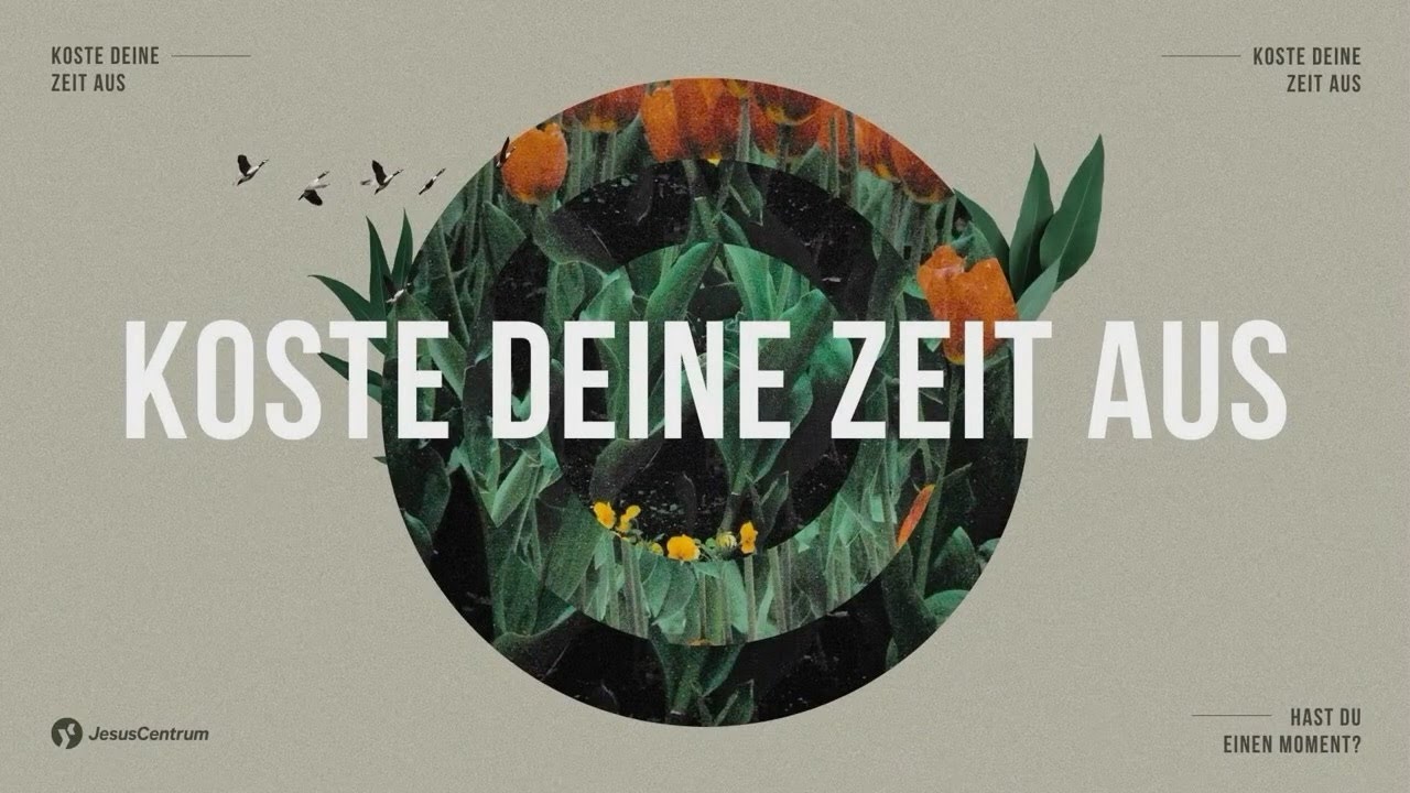KOSTE DEINE ZEIT AUS - Verbanne die Hektik