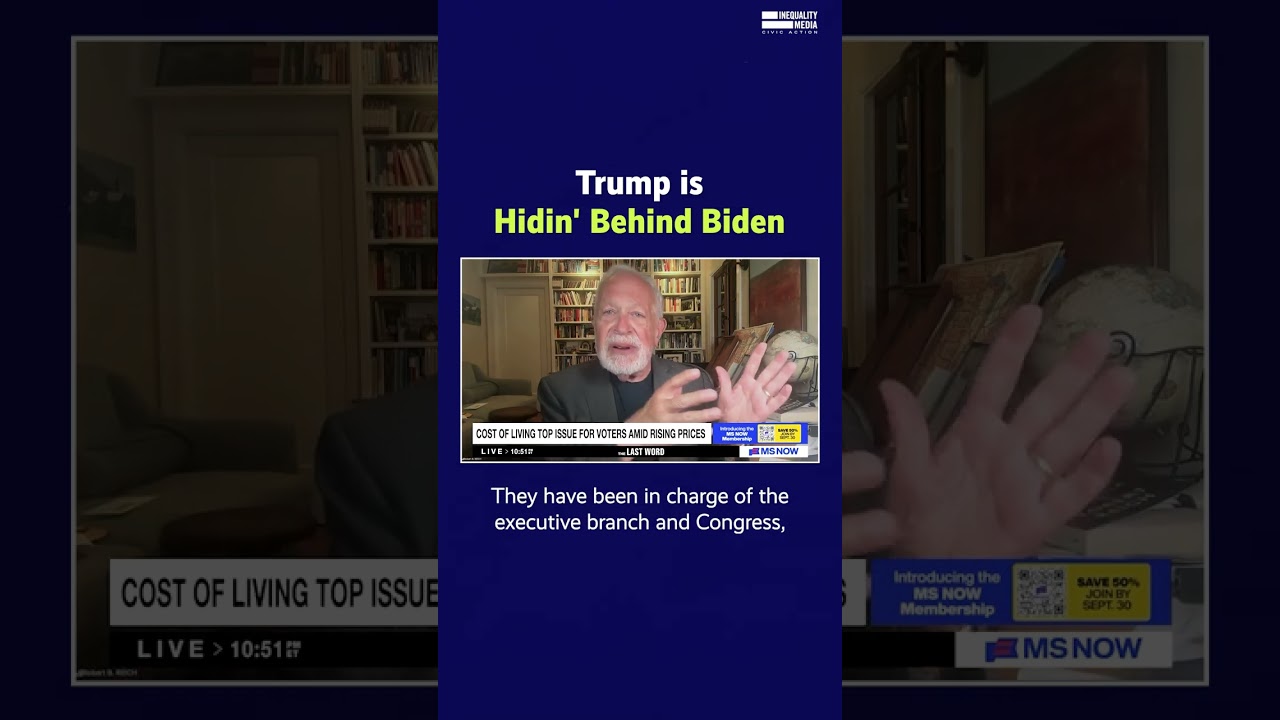 Trump Can't Blame Biden For His Crumbling Economy