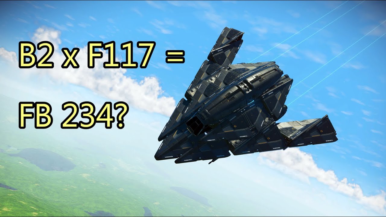 【無人深空】B2 x F117 = FB 234?