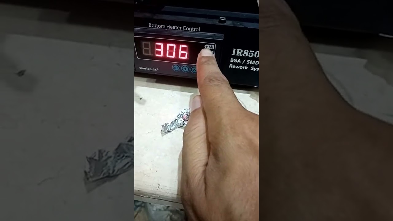 فك وتركيب وشبلنه معالج الشاشات من نوع BGA بطريقه احترافيه على ماكينه BGA rework station - 3