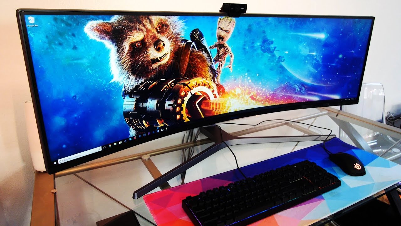 The Most INSANE Monitor!! Samsung Curved 49